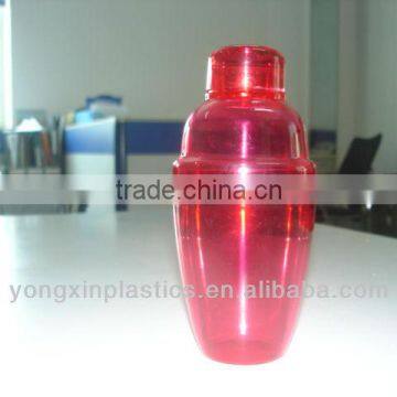 250ml plastic juice cocktail shaker