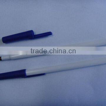 plastic hotel pen; can be with heat transfer printing logo