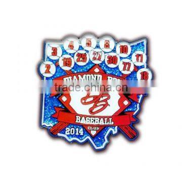 2015 wholesale China cheap football club custom enamel pins