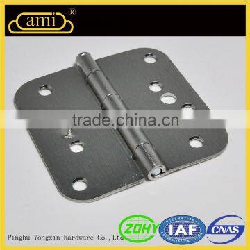 Round Corner Adjustable Hinge with Safe Lock