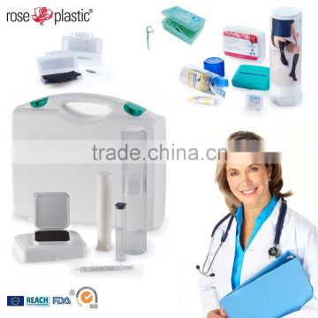 Plastic medical packaging tubes boxes for dental artificial tooth