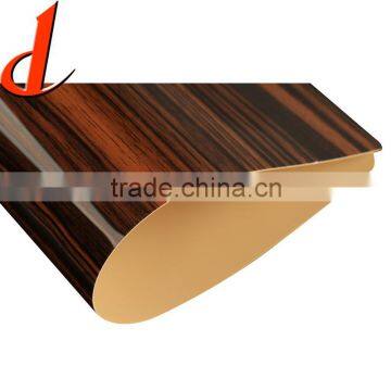 DECORATIVE HIGH GLOSS 0.5MM THICK RIGID PLASTIC SHEET AND FILM FOR FURNITURE
