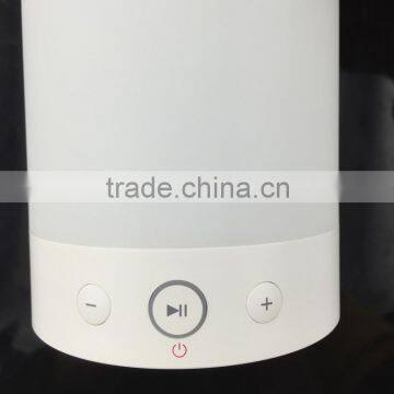 Outdoor Wireless Bluetooth Speakers With Smart Touch Led Lamp FM Music Player photo-4