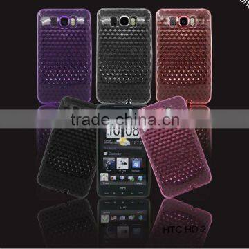 light TPU cases for HTC HD2