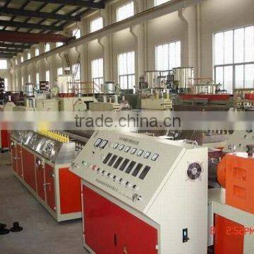 hot sales PVC profile extruder machine