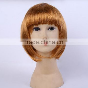 Ready To Party Bubblicious Synthetic Graduated Bob Wig With Stretchback Foundation