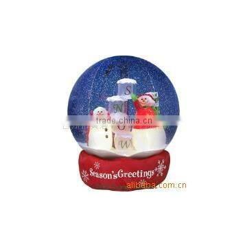 Christmas inflatable snowglobe