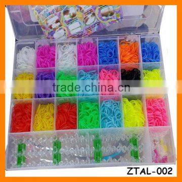 2014 Hot Selling Colorful Loom Rubber Bands Kit Wholesale ZTAL-002