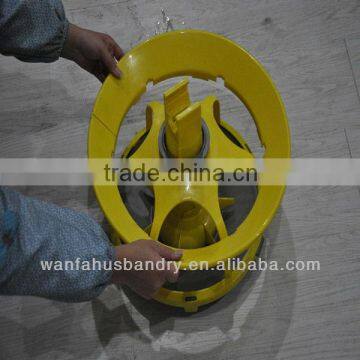 hot sale automatic plastic duck feeder of poultry feeding system