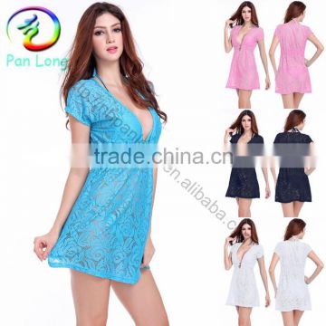 Wholesale Beach pants swimwear women lace dress