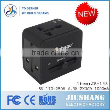 Hot Sell Promotion Gifts Internation Usa Travel Universal Adapter Usb (JS-148) photo-2