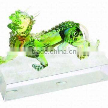 ''pixiu''-the glass art chinese dragon--BS004