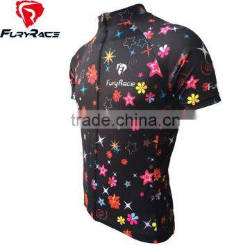 2016 OEM Sublimation Print Manufacturer Custom Quick Dry Blank Cycling Jersey photo-2
