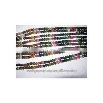 Multi Colour Tourmaline faceted Beads