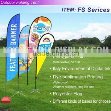 Outdoor Exhibition show customize Flag Banner Printing & Flag Banner & Banner Flag