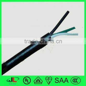 Stripped Female End Type and NEMA Male End Type 3 Pin Plug With Round Cable photo-4