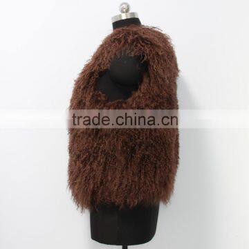 2015 Fashion Style Women Winter Genuine Lamb Fur Coat LC01