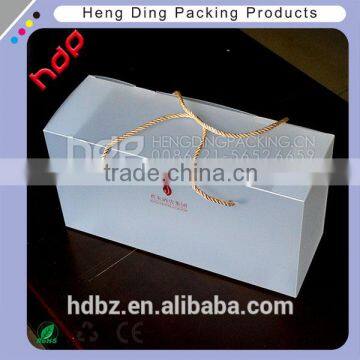 Custom Printing Transparent Pvc Box With Handle