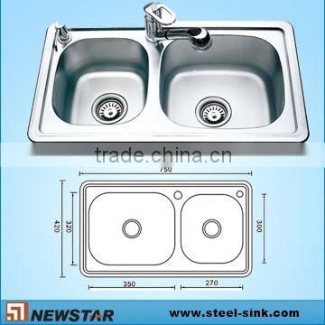 CE Kitchen Steel Sinks Factory