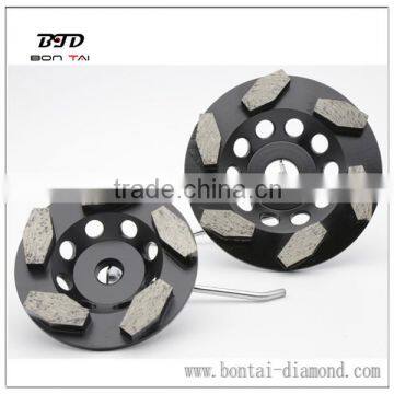 4" 5" 7" Supreme Concrete Diamond Grinding Cup Wheel 5/8"-11 Threads photo-6