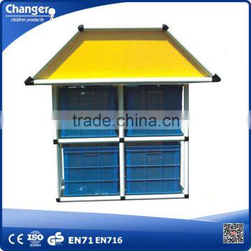 children toy play house plastic kindergarten toy storage shelf