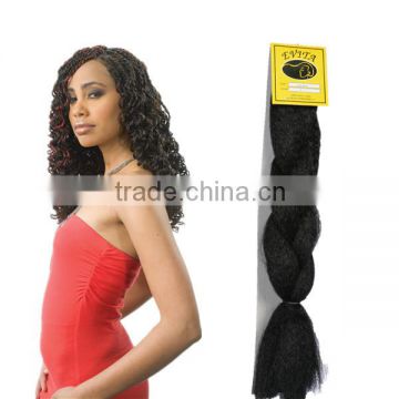 Black women buy Yaki synthetic Jumbo braids hair for braiding