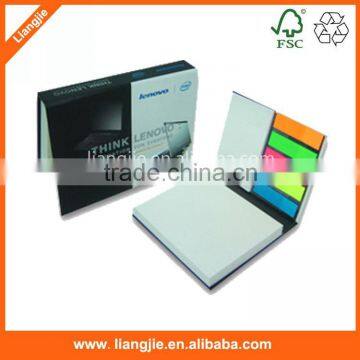 Hard Cover With PET Bookmark Combined Sticky Memo Pad photo-5