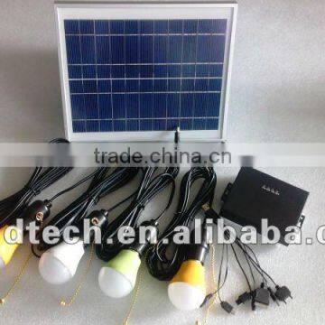 solar energy kit with light weight