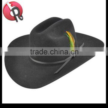 100% Wool LITE~FELT Packable Cowboy Hat, Ladies Water Repellent