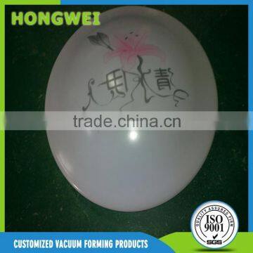 Outdoor round Plastic Vacuum forming light box