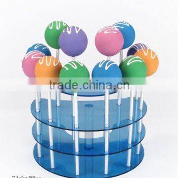 transparent acrylic lollipop holder display