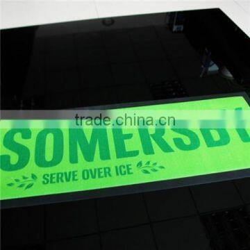 Custom rubber bar beer mat