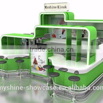 Attractive Waterproof Durable Kiosk Ice Cream Mall Kiosk photo-5