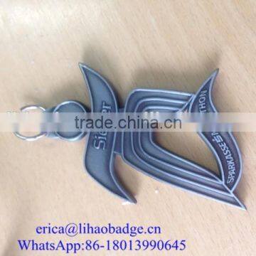 25 Experience Years OEM Wholesale SILVER ZINC ALLOY METAL SOFT ENAMEL KEY CHAIN