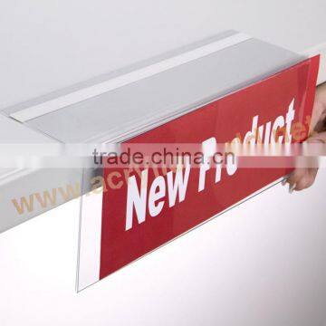 display shelf talker/ shelf talkers/price holder sign