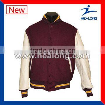 Hot Saler Popular Style Custom Varsity Baseball Jackets Coat Clothing