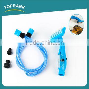 Multifunctional dog shower bath massager handheld sprayer shampoo brush grooming tool for dogs