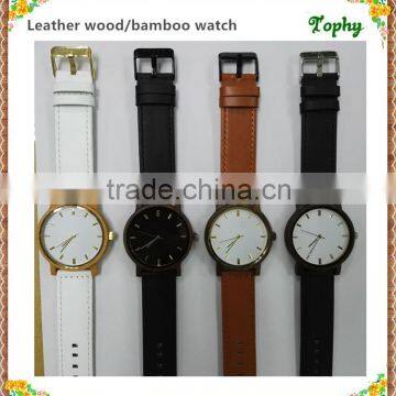 2016 new model fashion wooden watch mens wrist watches in alibaba china