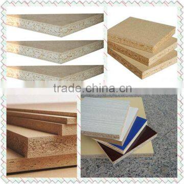 Best quality and price 16mm plain /melamine faced particle board HPL/UV faced chipboard with FSC/CE/SGS/CARB P2 standard