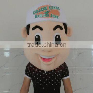 Hola professional custom mascot head factory/mascot costume for sale