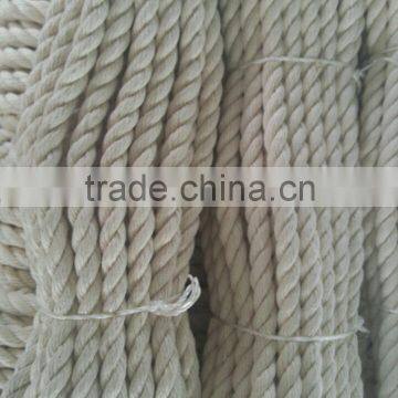 3-strand twisted cotton rope