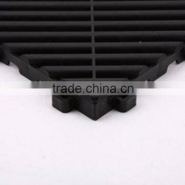 Heavy Duty 18mm Thickness PP Interlocking Plastic Garage Floor Tiles for Car Show photo-3