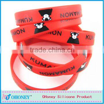 QR Code Silicone Bracelet, guangzhou factory, China