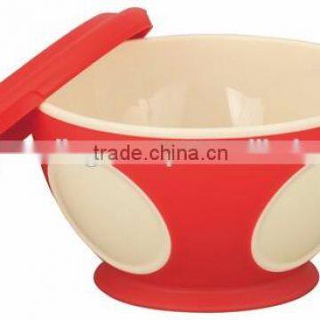 MOGMUM Soup Mug with Lid Orange Plastic