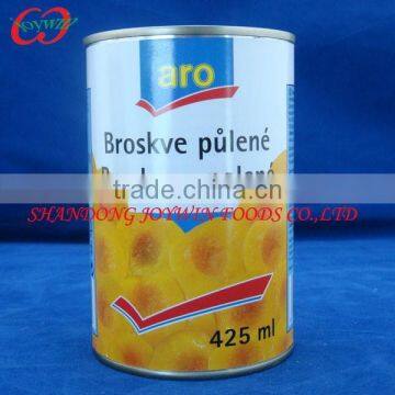 Canned fruit apricot 3000g in 3100ml canned