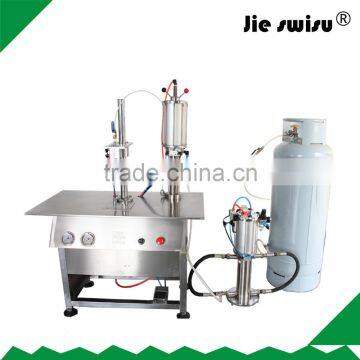 Semi Automatic Spray Ball Aerosol Filling Machine