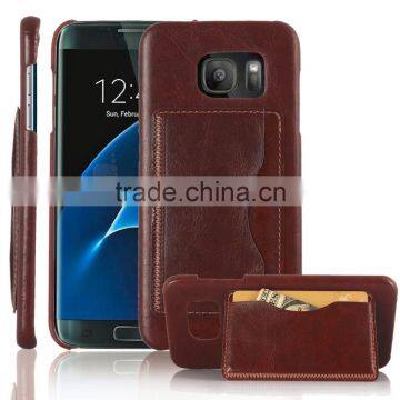 KICKSTND Wallet Case Stand PU Leather Case For GALAXY S7 EDGE G9350 LEATHER CREDIT CARD CASE photo-2