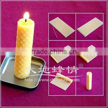 Beekeeping equipment beeswax candle