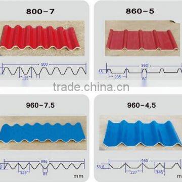 Pig Farm MgO Roof Tile With Anti-aging Film Coat and Fiireproof Insulation of 5mm Thickness,960mm Width photo-5