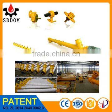 Small capacity pellet screw conveyor, auger pellet inclined screw conveyor for silo cement